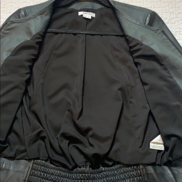 Helmut Lang Linen and Leather Blazer Jacket - Picture 12 of 15